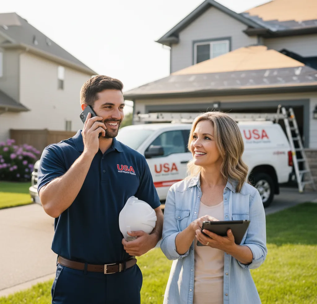 USA Roof Repair Experts customer support in Medina